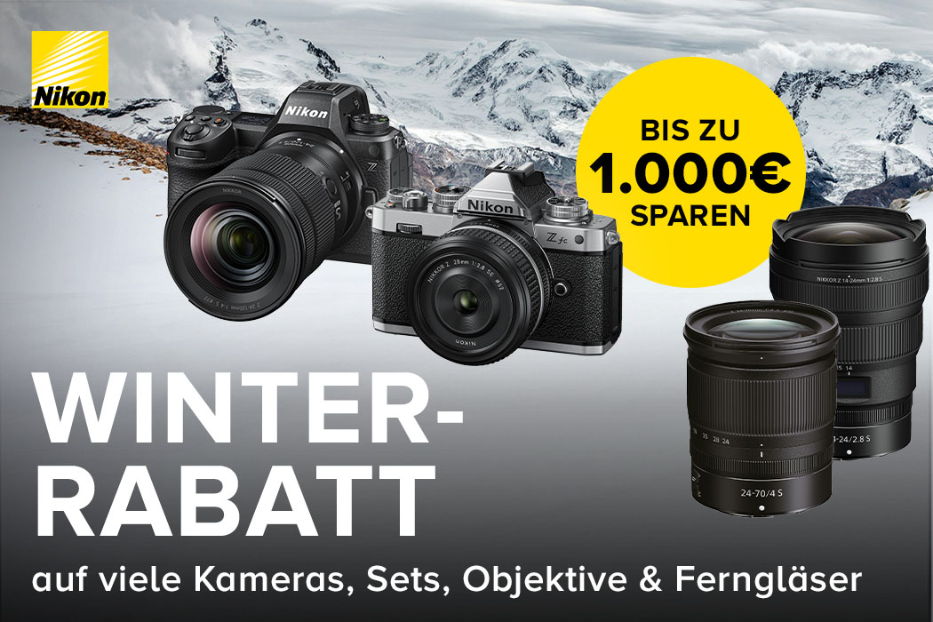 Nikon Winter Sofortrabatt