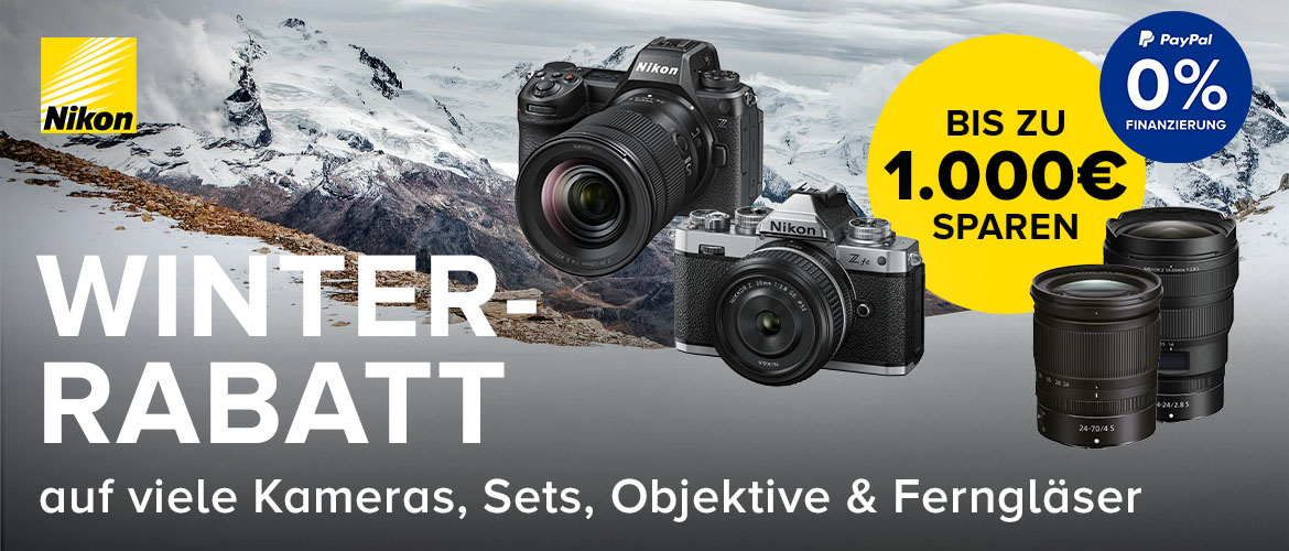 Nikon Winter Sofortrabatt