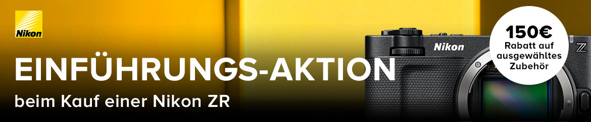 Nikon ZR Einführungsaktion