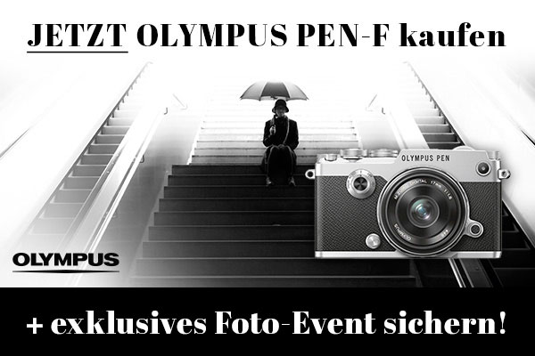Olympus PEN-F gratis Foto-Event
