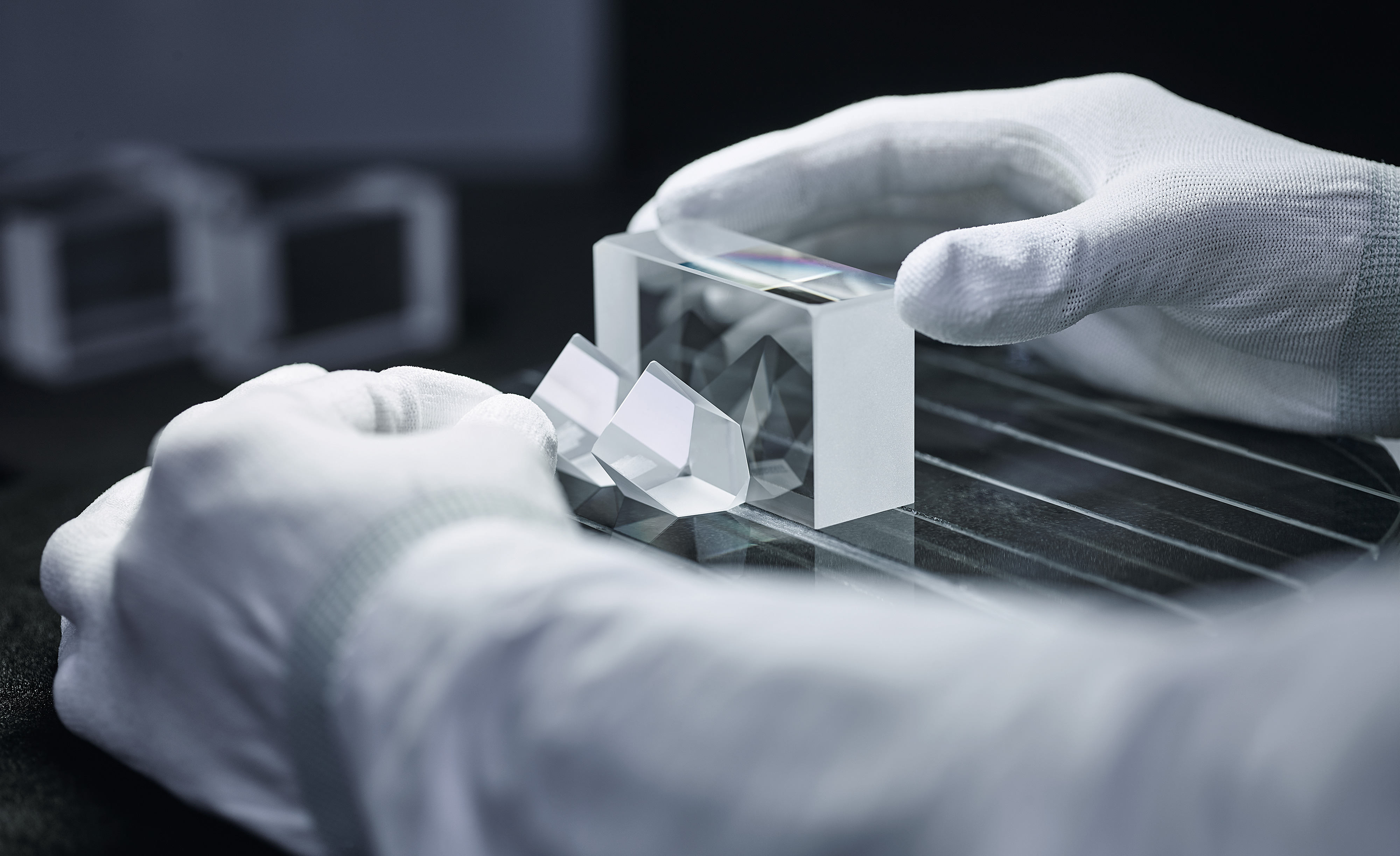 Optische Bildqualität durch die Verwendung von hochwertigen Glaselementen