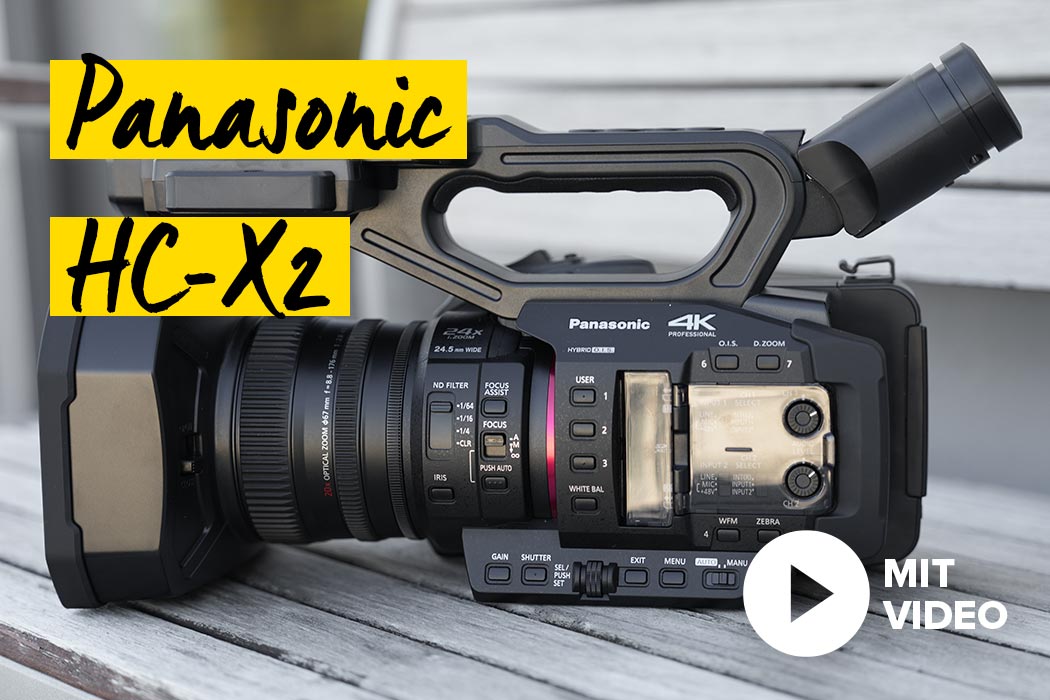 Pansonic HC-X2 & HC-X20 Camcorder Teaser