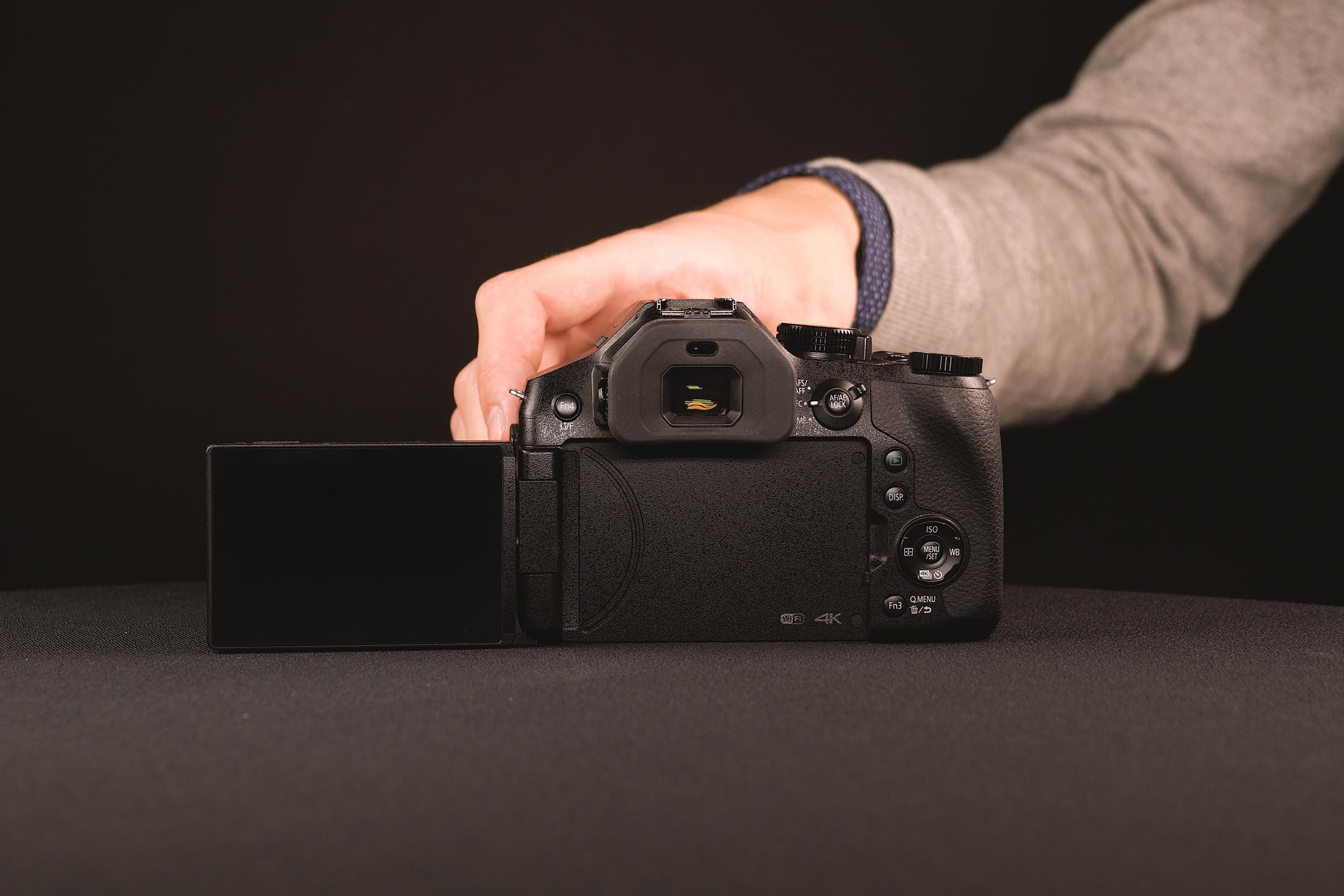 Lumix FZ 300 display