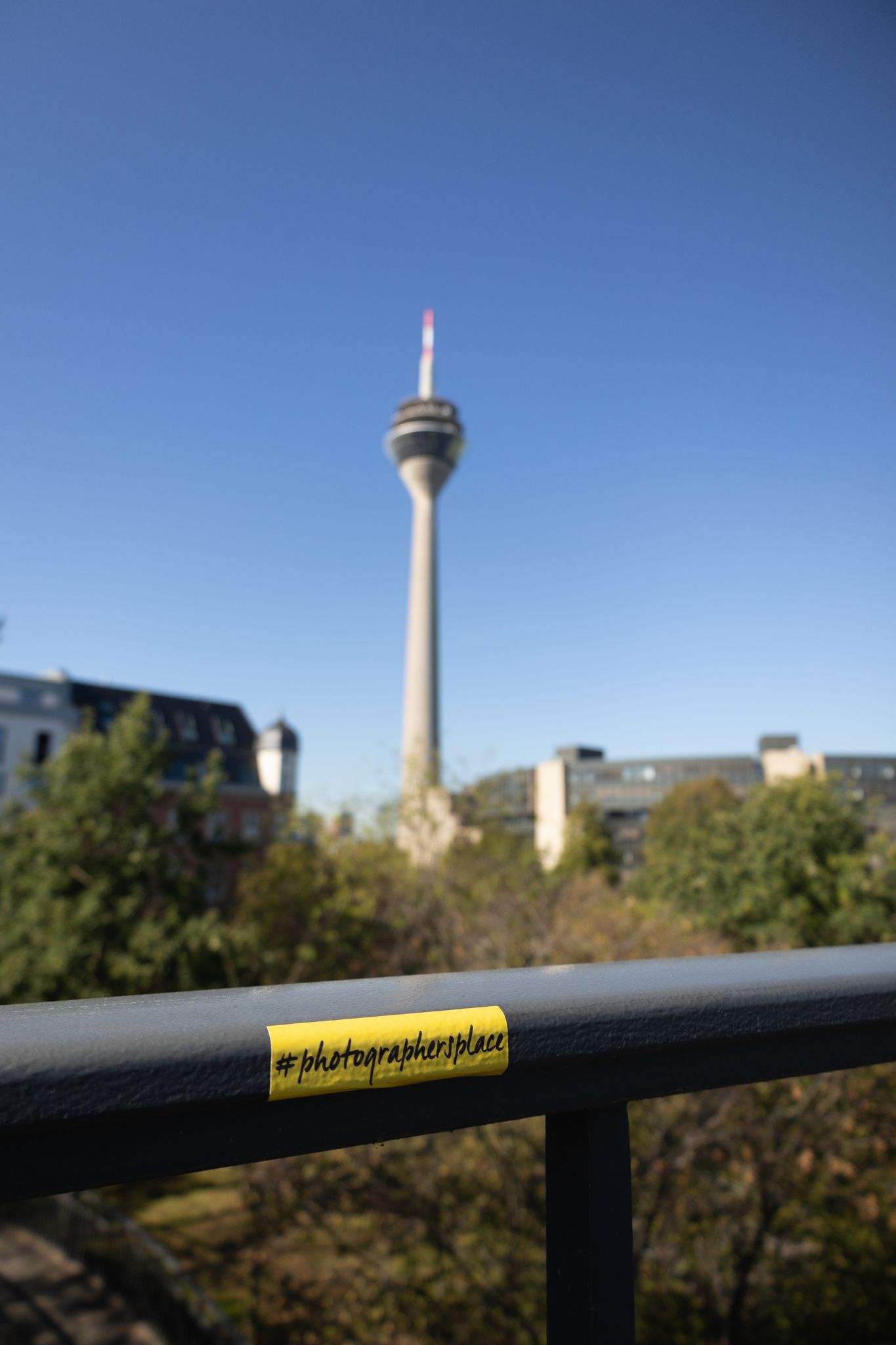 Der Fernsehturm in Düsseldorf ist einer der Fotospots von Düsseldorf