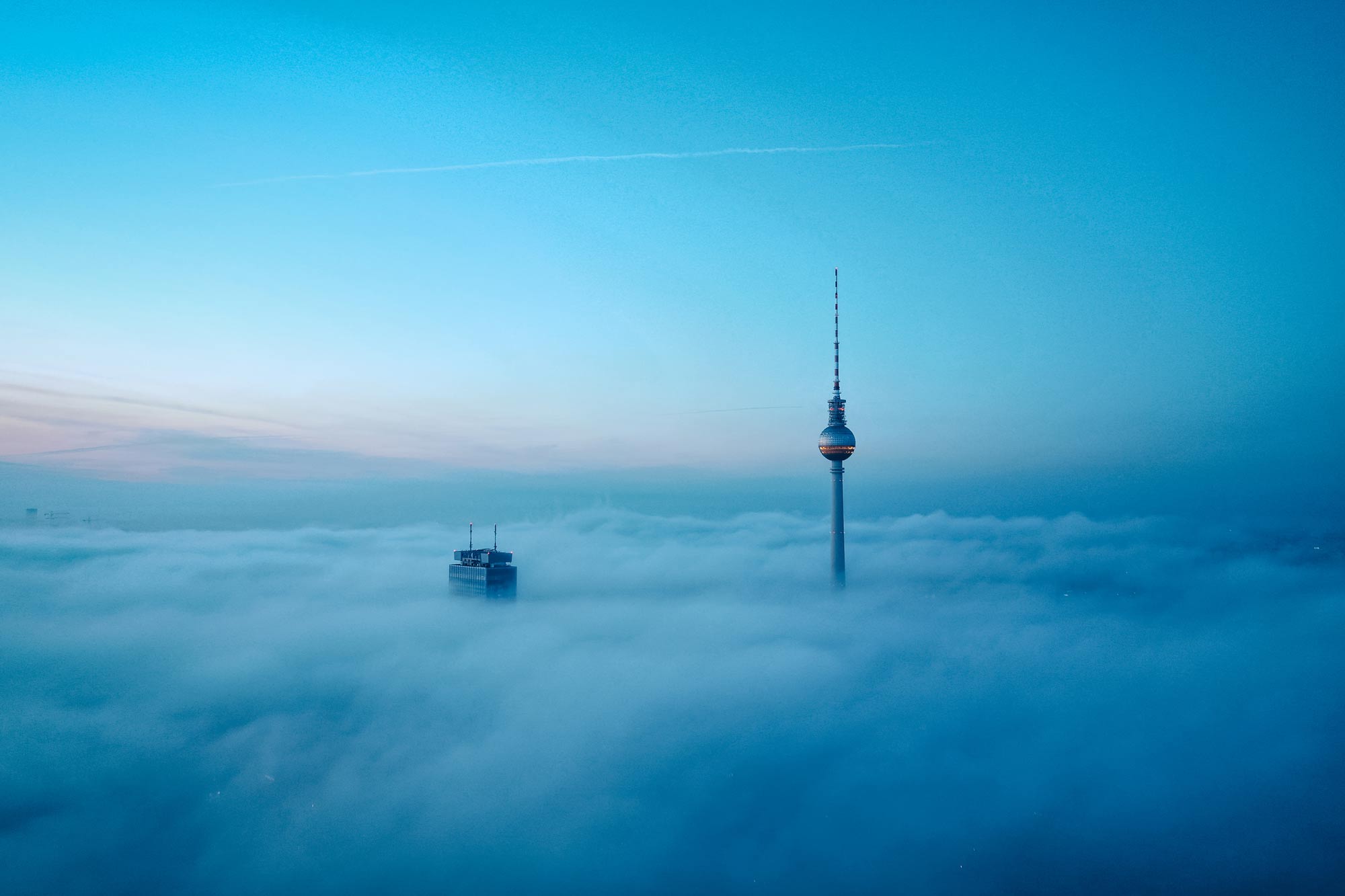 Platz Eins Fotowettbewerb Blau