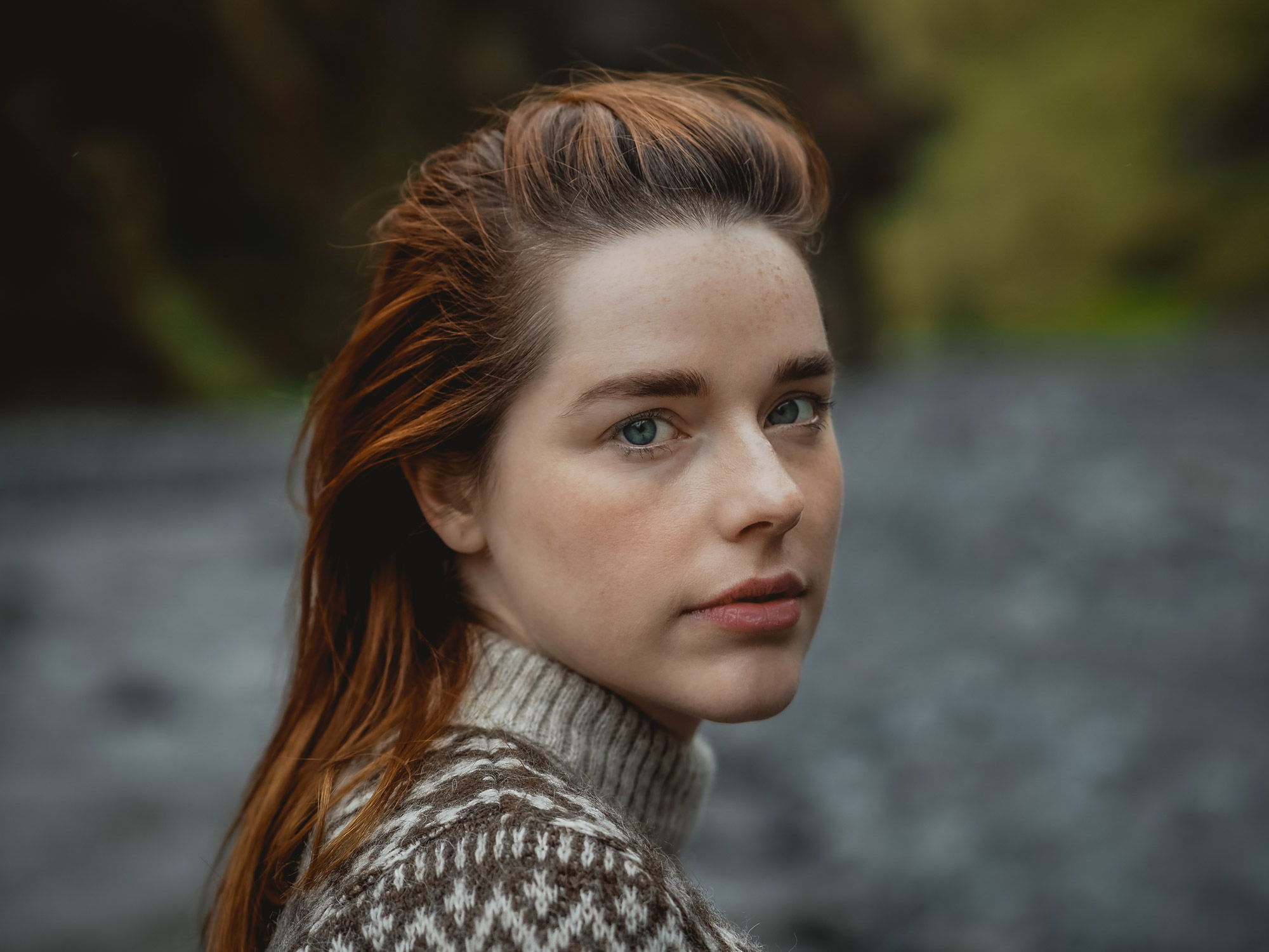 Frau Portrait Outdoor