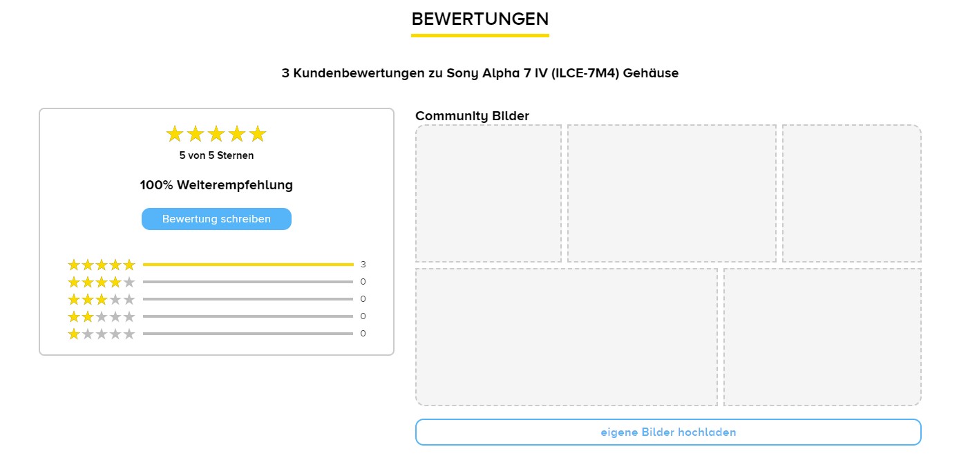 Produktbewertung abgeben