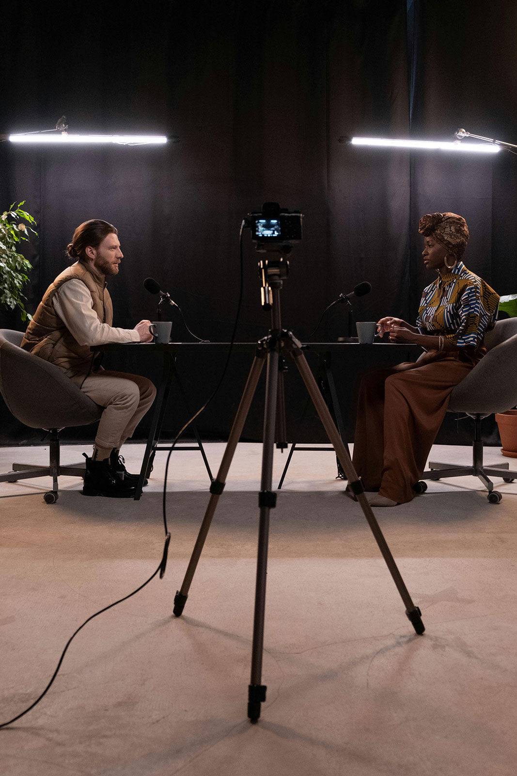 Dreibeinstativ mit Videokopf fÃ¼r Wildlifefotografie