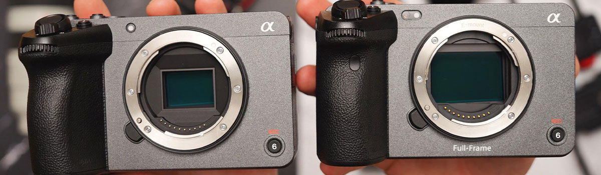 Vollformatkameras und apsc Kameras im direkt Vergleich