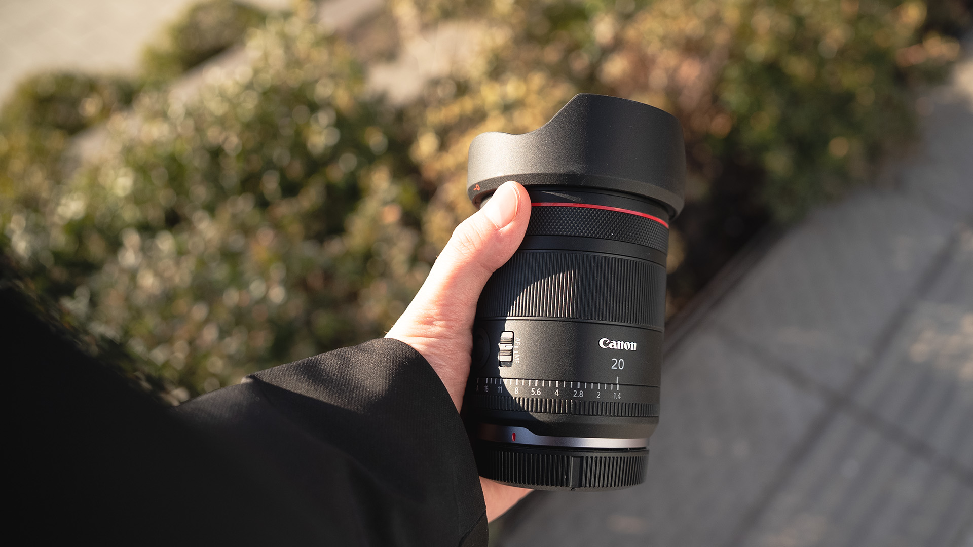 Canon RF 20mm f 1.4