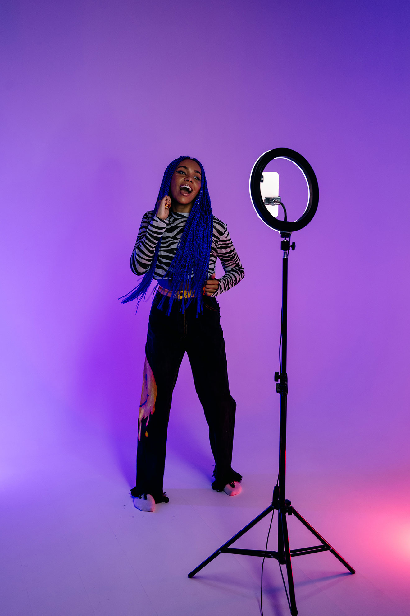 Ringlicht für Tiktok & Instagram