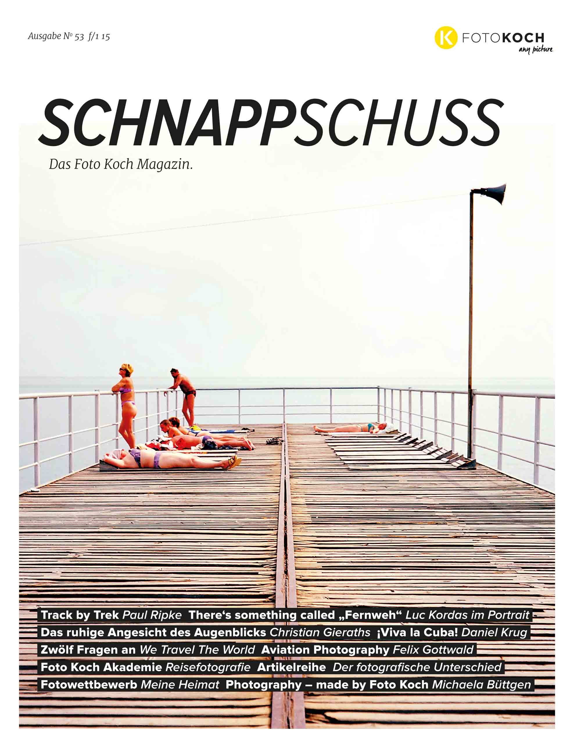 Cover Schnappschuss Fotomagazin Nr. 53 - Fernweh