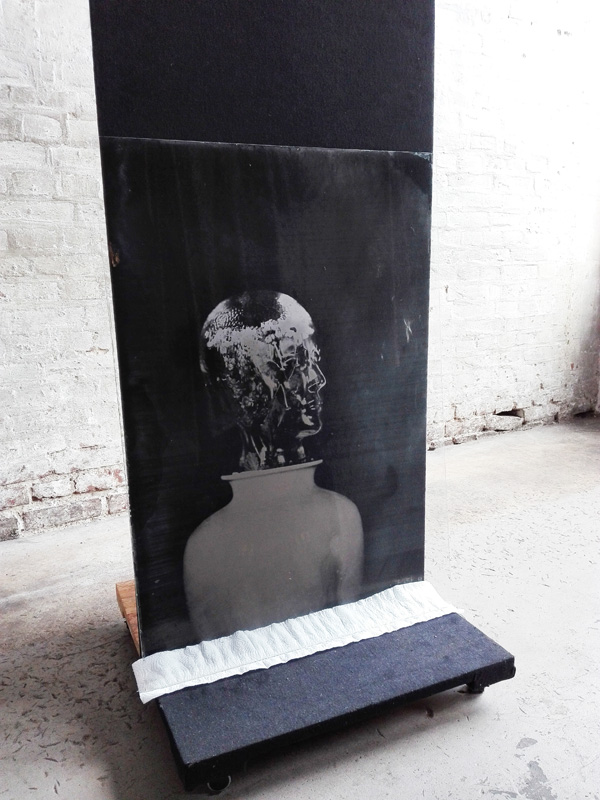 Thomas Stelzmann - Gebäude.1 Fotografie - Glaskopf und Margeriten