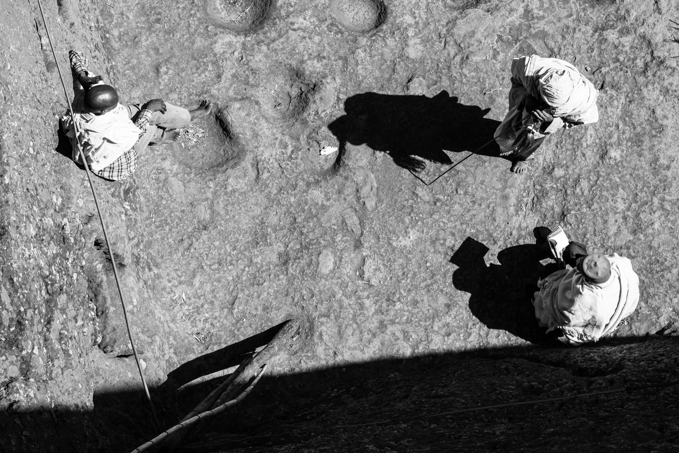 Foto in der Top Down - Vogelperspektive