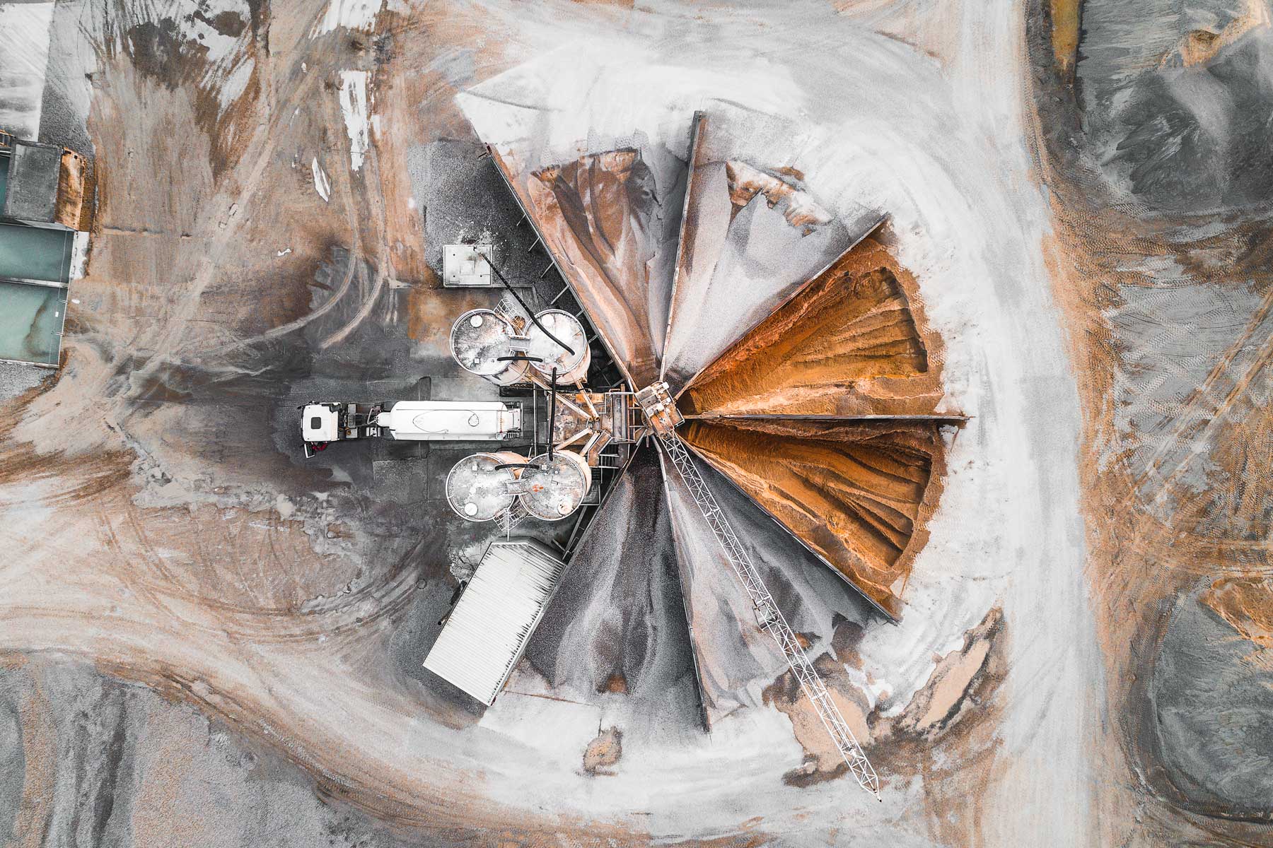 Germandrones Vogelperspektive