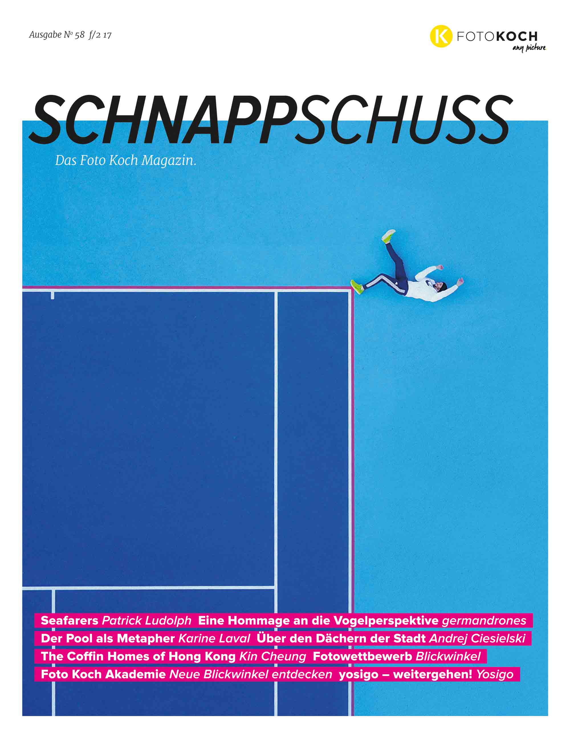 Cover Schnappschuss Fotomagazin Nr. 58 - Perspektiven