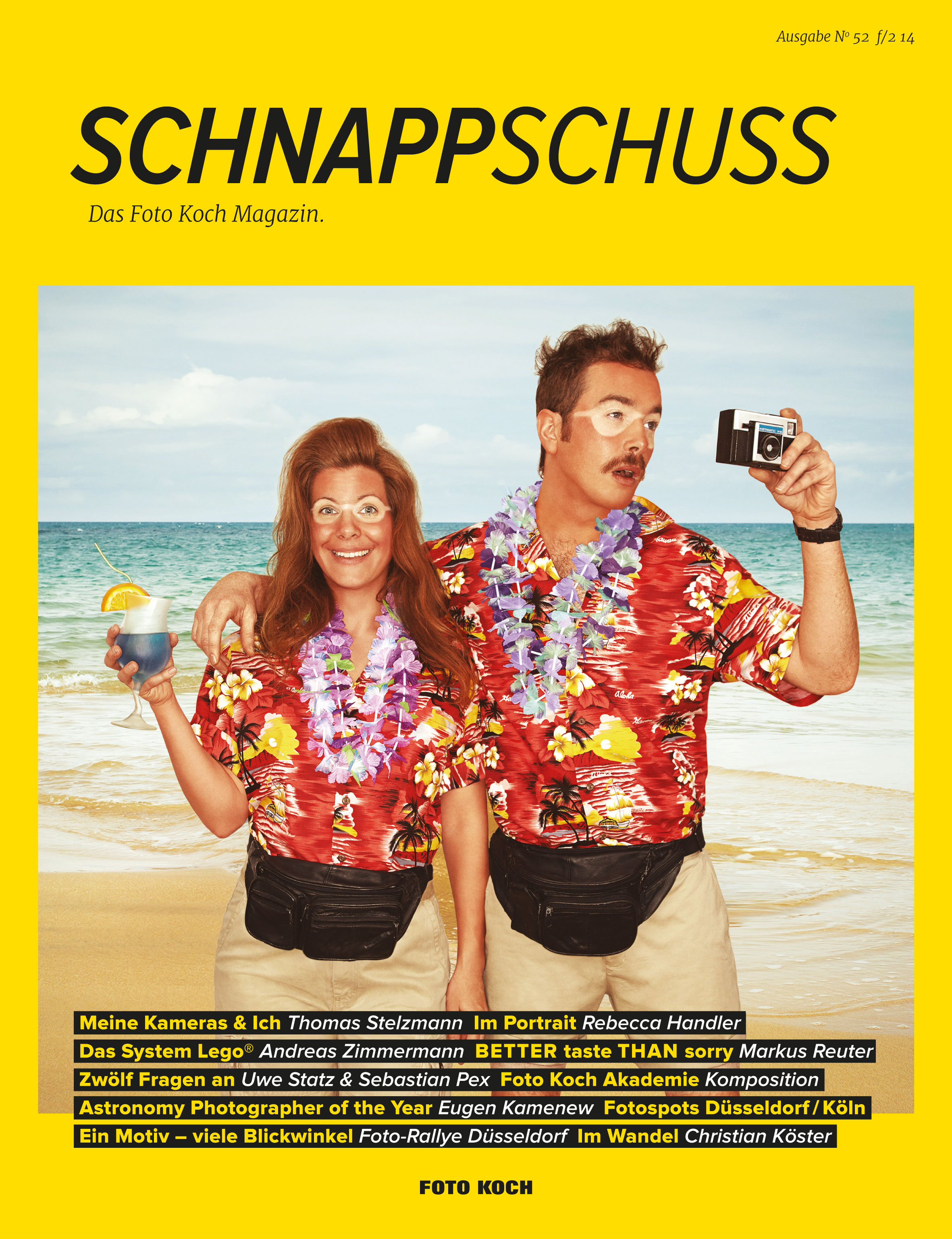 Cover Schnappschuss Fotomagazin Nr. 52 - Meine Kamera und ich