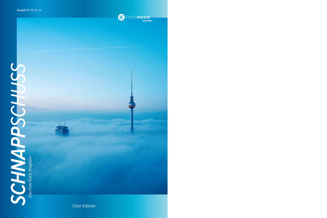 Schnappschuss Magazin 66 Blau Teaser