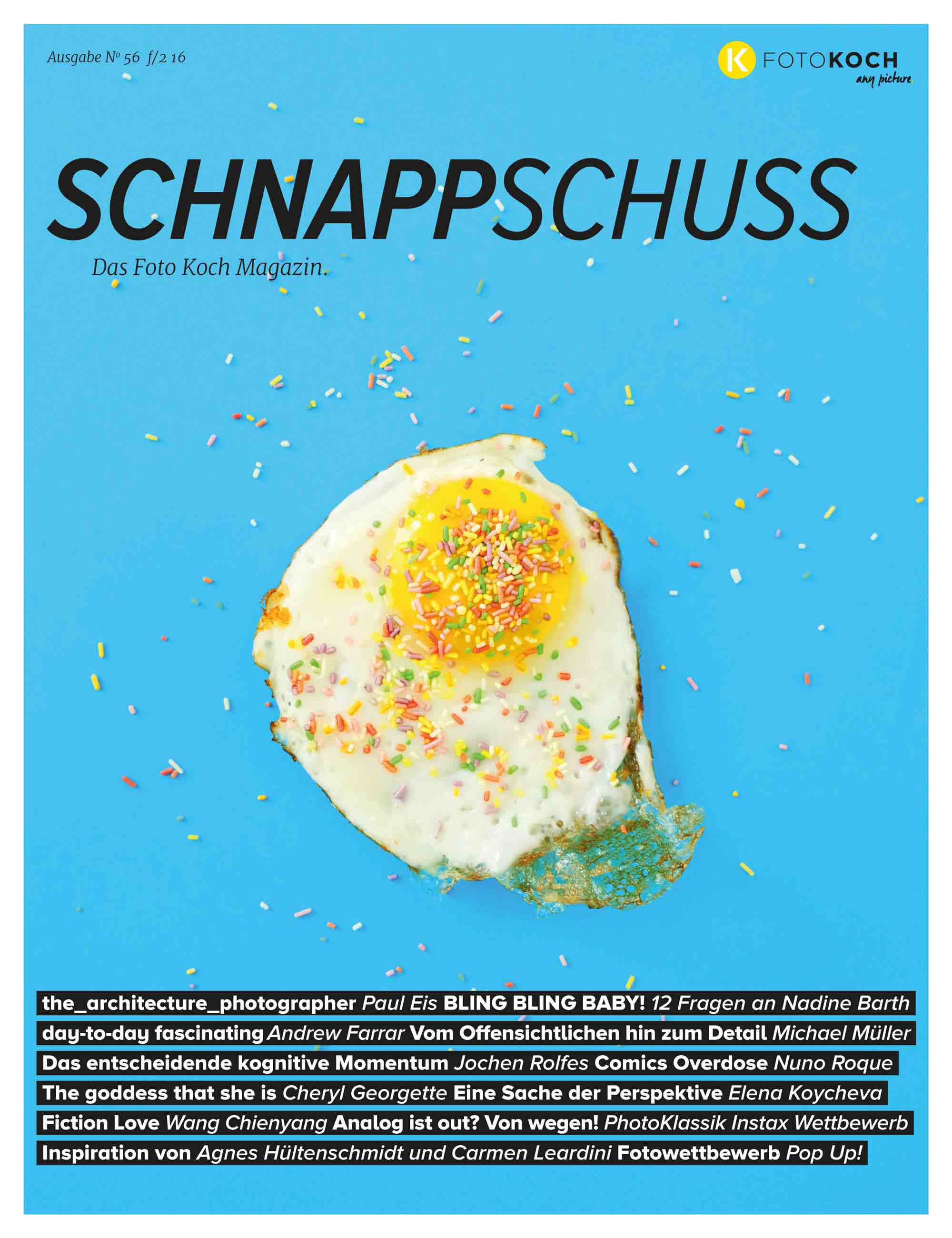 Cover Schnappschuss Fotomagazin Nr. 56 - Pop