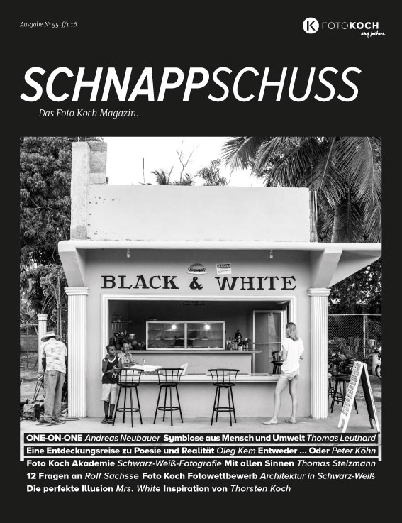 Schnappschuss No. 55 Schwarz-Weiß