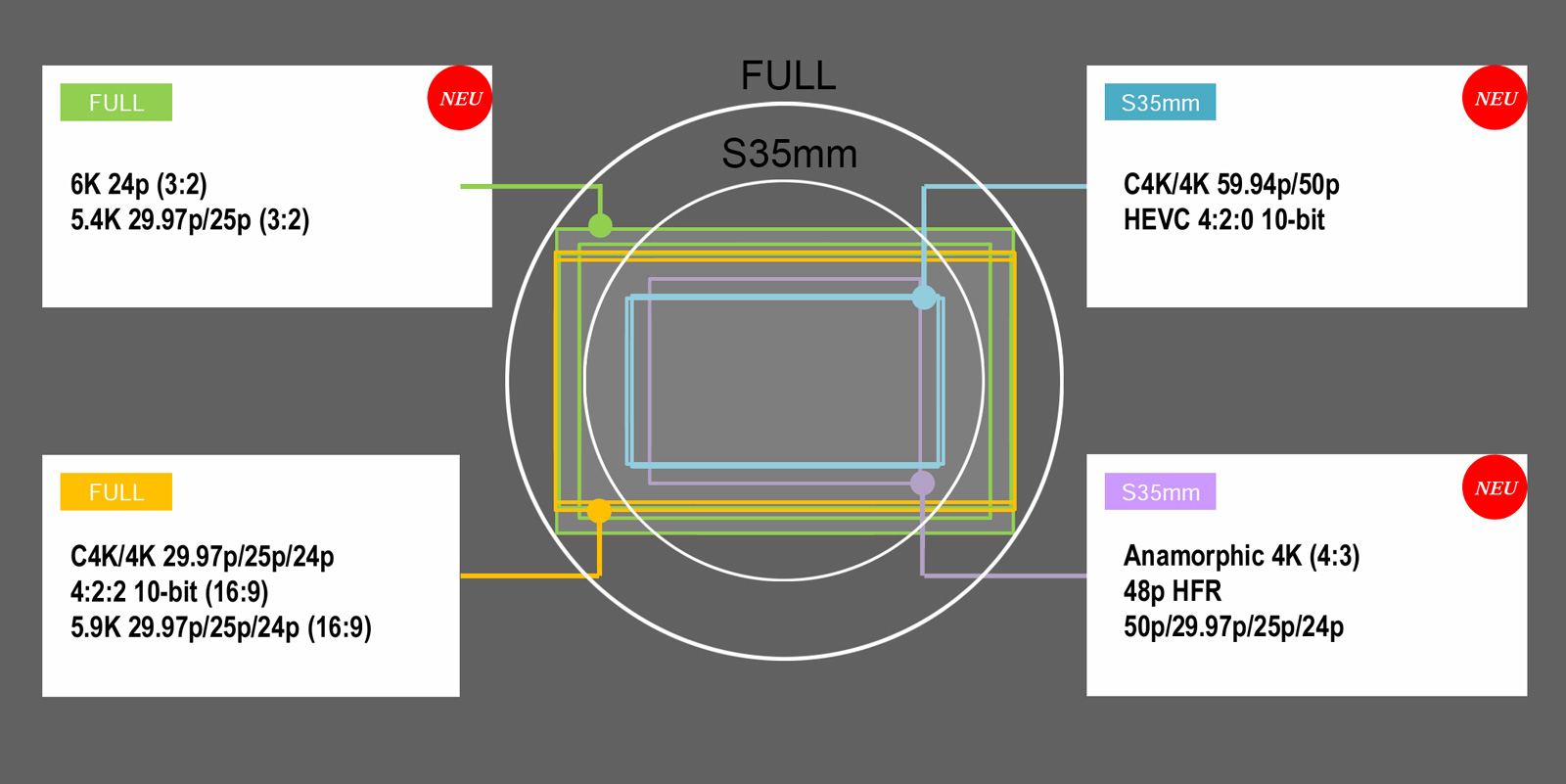 Sensor Readout bei der Lumix S1H