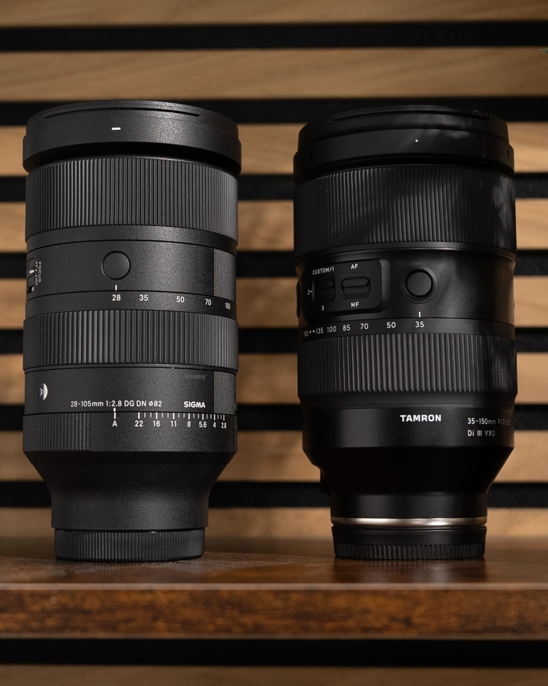 Sigma 28-105mm DG DN Art im Vergleich zu Tamron 35-150mm
