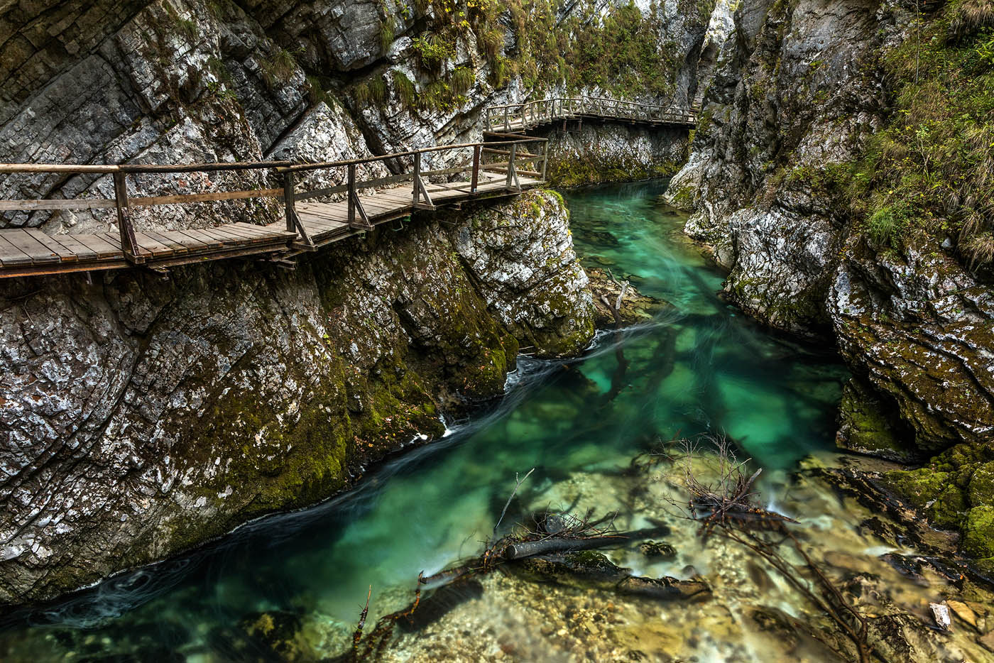 Slowenien - Vintgar Klamm