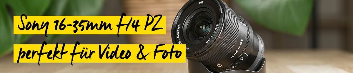 Sony SEL 16-35mm f/4,0 PZ G FE - Foto Koch