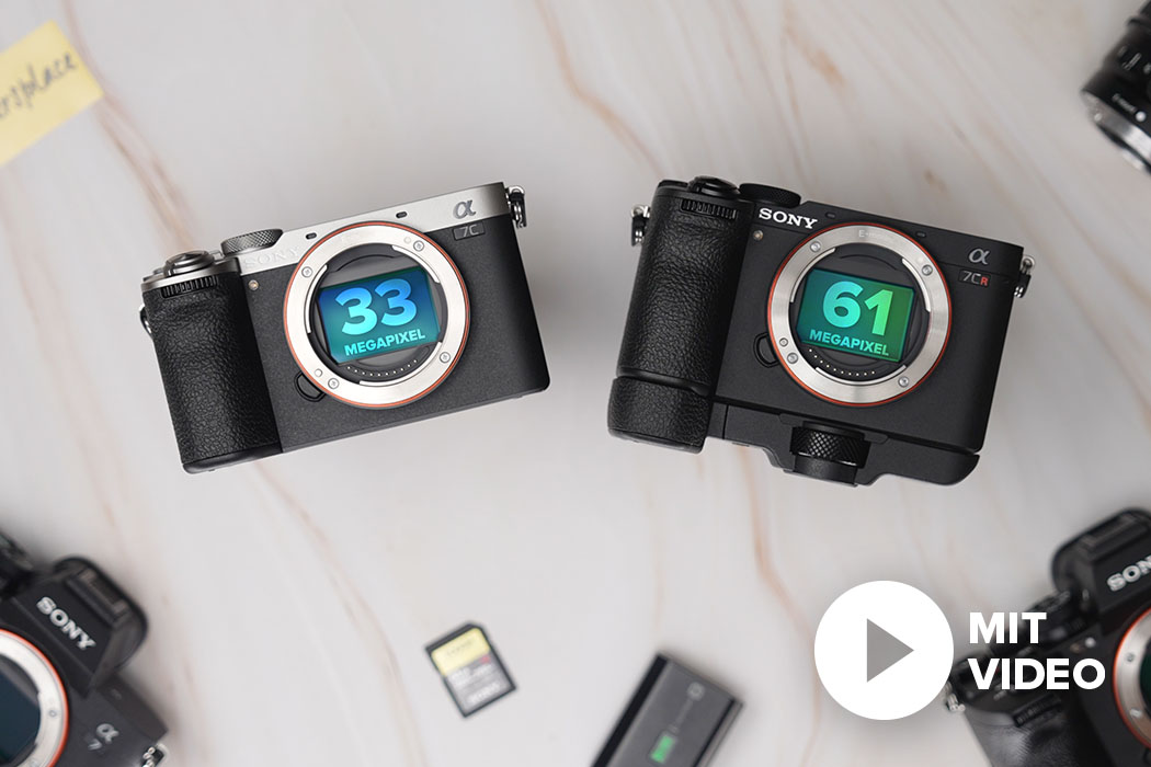 Sony Alpha 7C II und 7C R im Vergleich