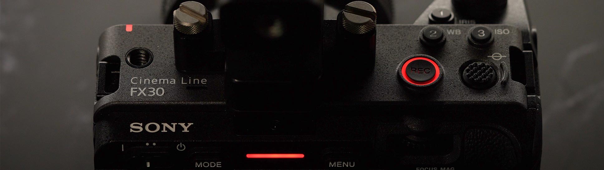 Sony FX30 Tally Lights - Foto Koch