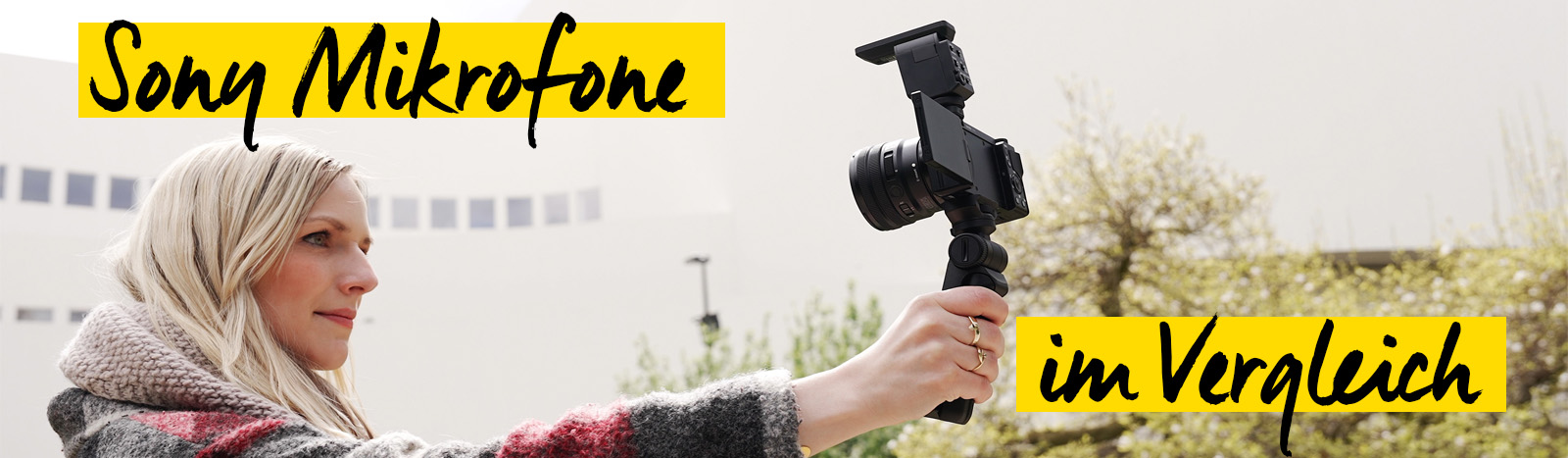 Sony Mikrofone im Vergleich Header - Foto Koch