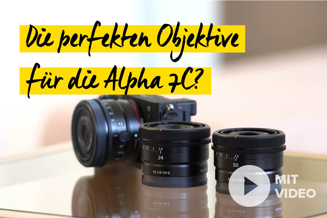 Drei neue kompakte Objektive von Sony