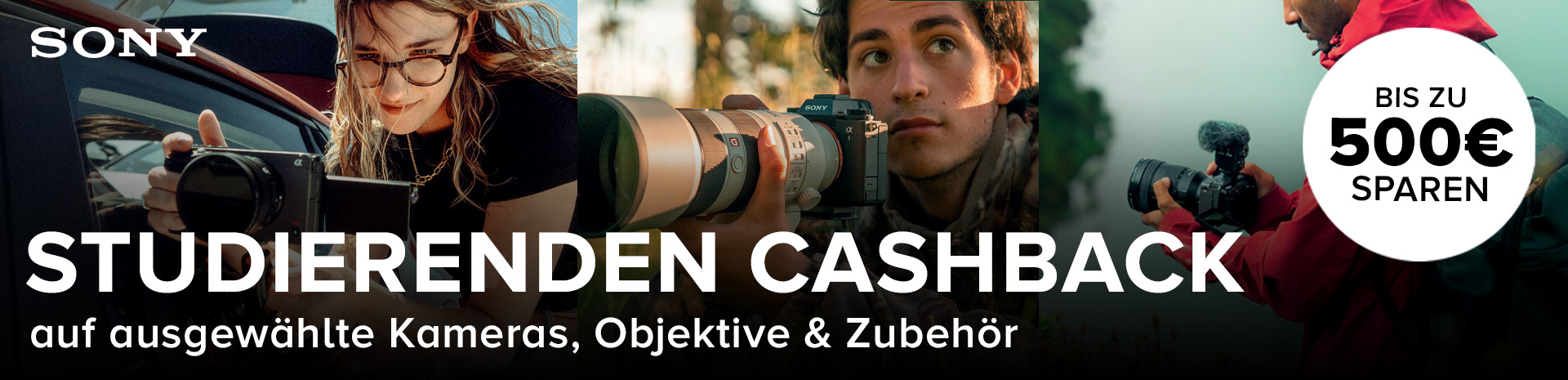 Sony Studierenden Cashback