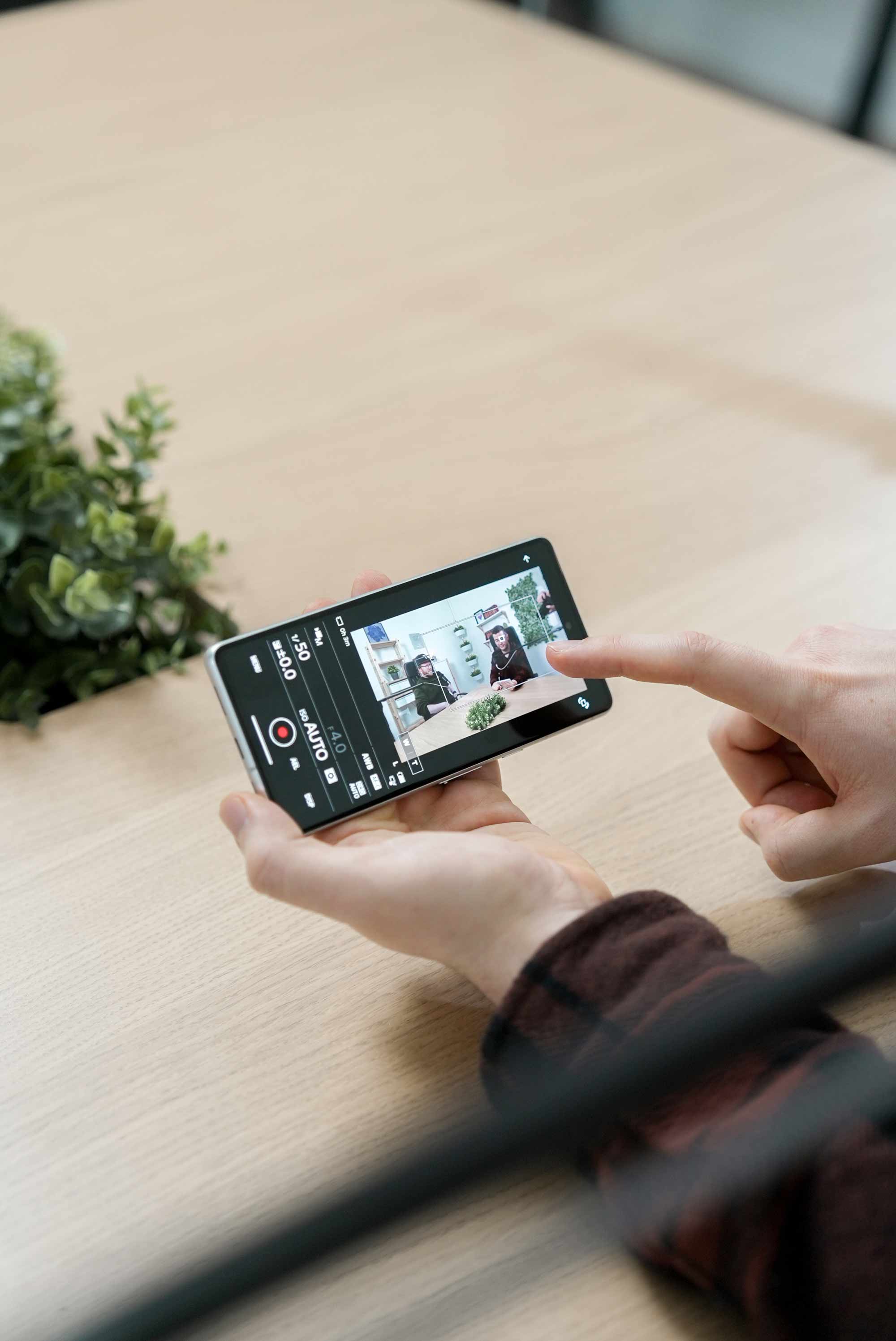 Sony Alpha ZV-E1 Appsteuerung der Kamera