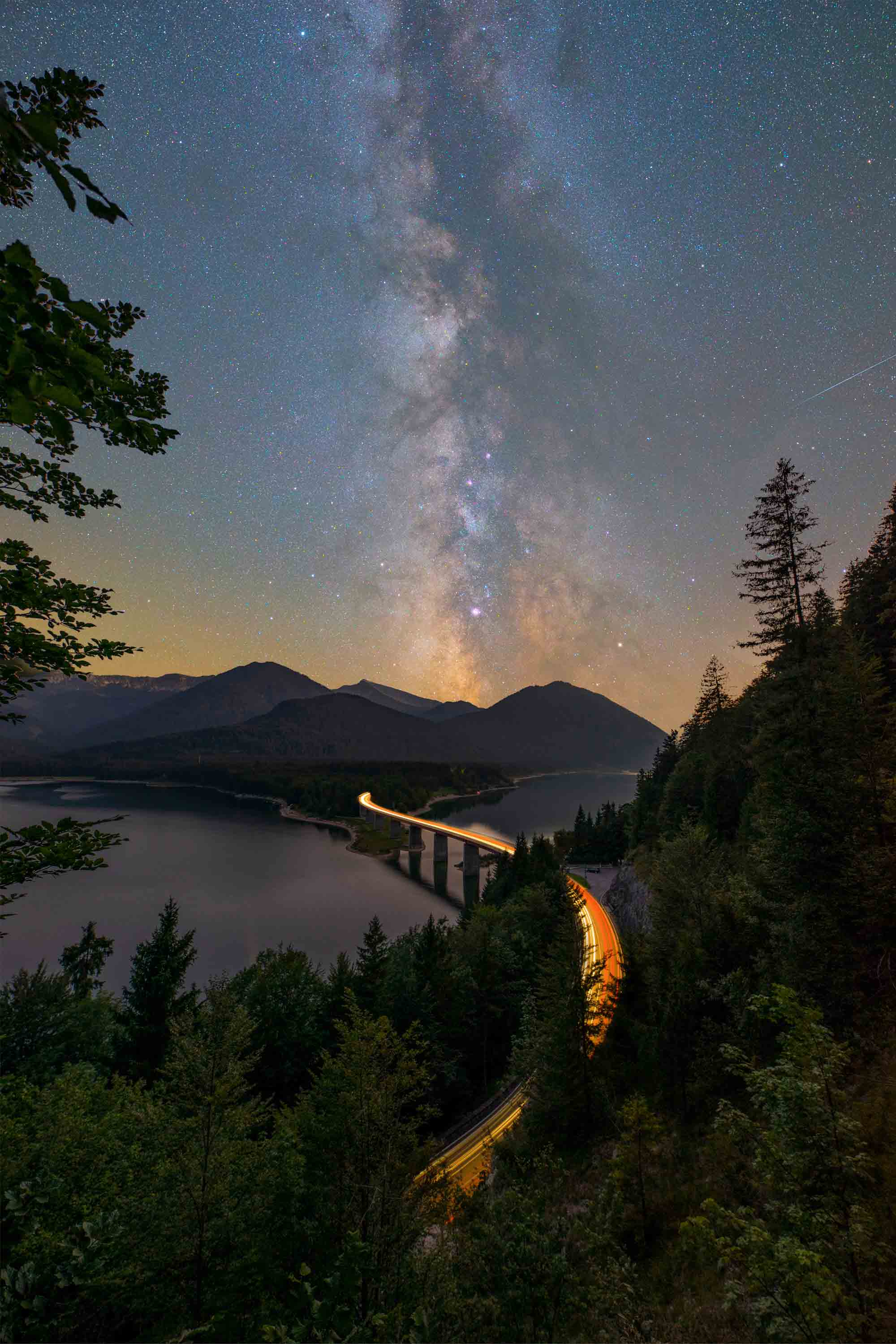 Sylvensteinspeicher - Milchstraße