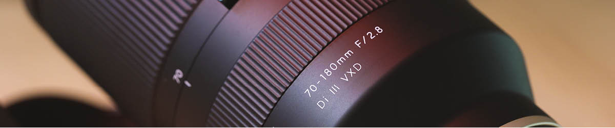 Tamron 70-180mm 2.8 DI III XVD