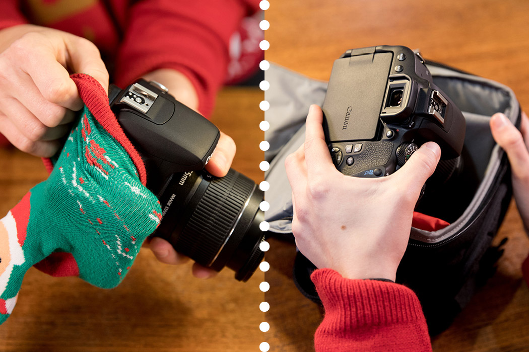 Geschenk Foto-Taschen - besser als Socken