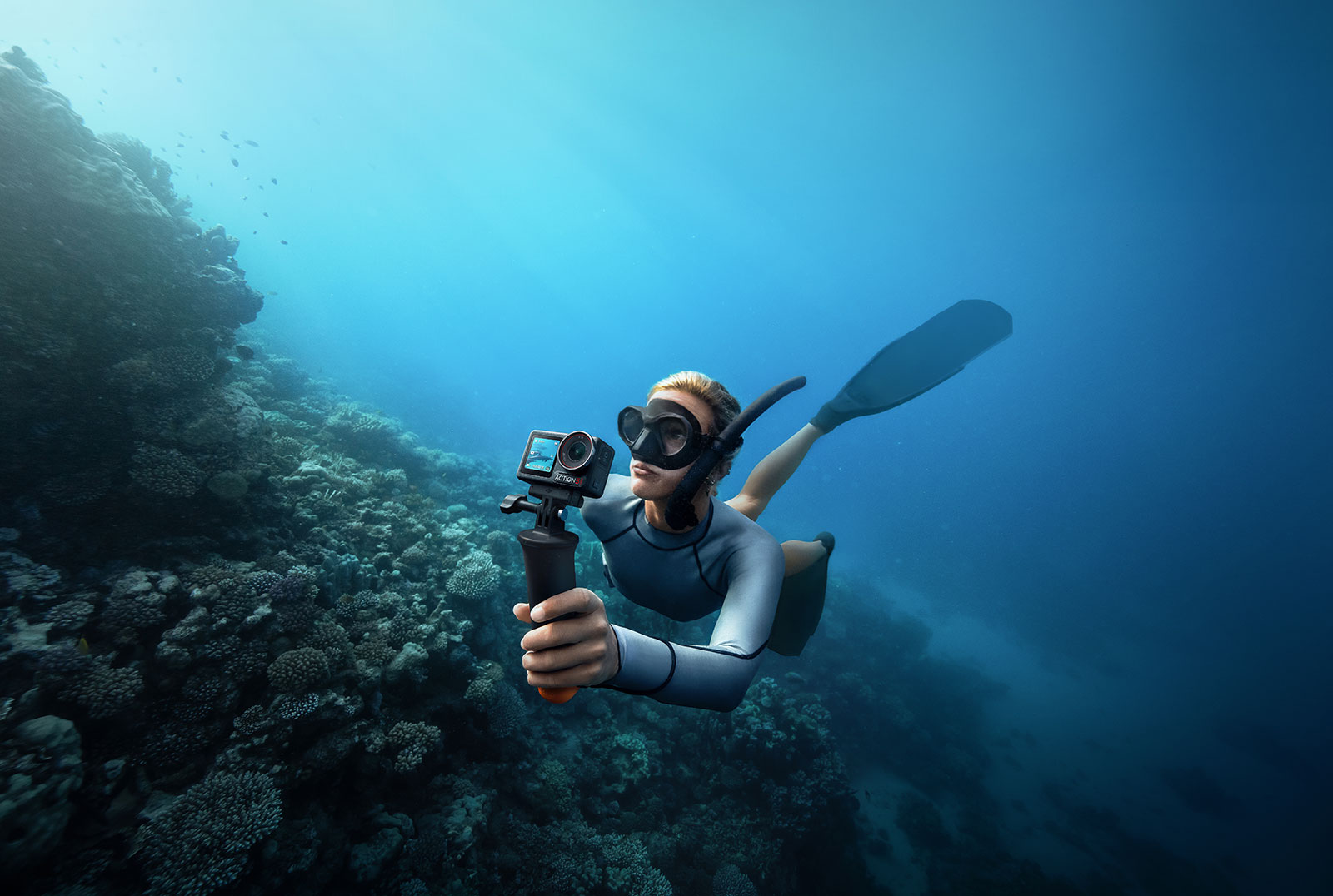 Tauchen bis 20m ohne ein extra Gehäuse mit der OSMO Action 5 Pro