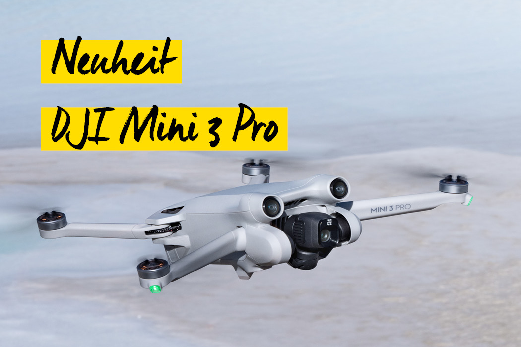 Vertikale Drohnenaufnahmen mit der DJI Mini 3 Pro