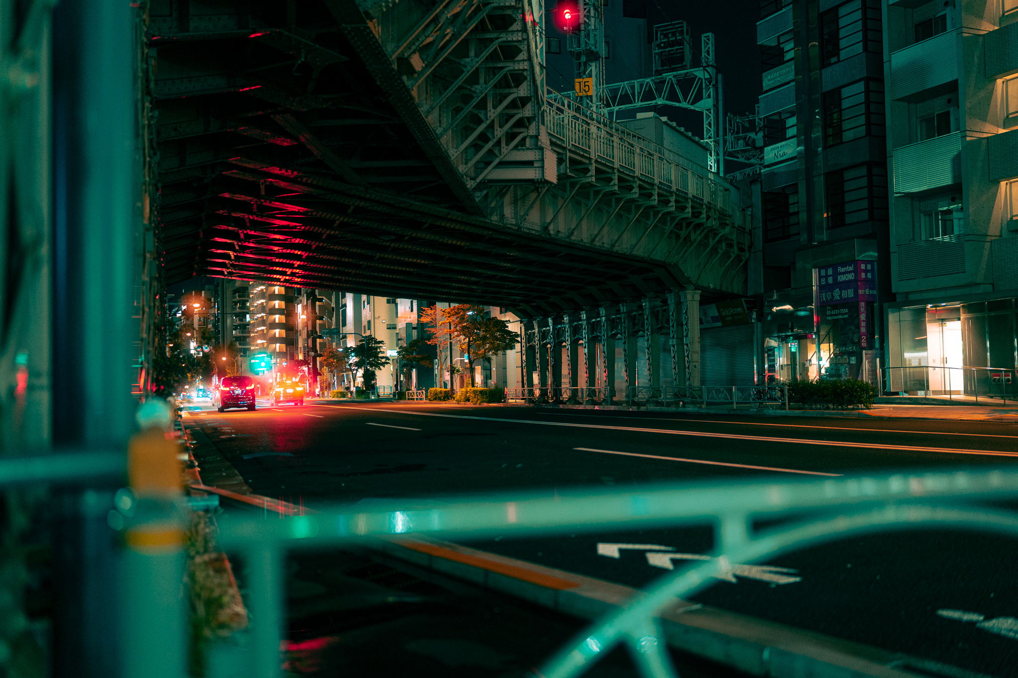 Tokio bei Nacht mit dem 35mm f1,2 mit Mistfilter