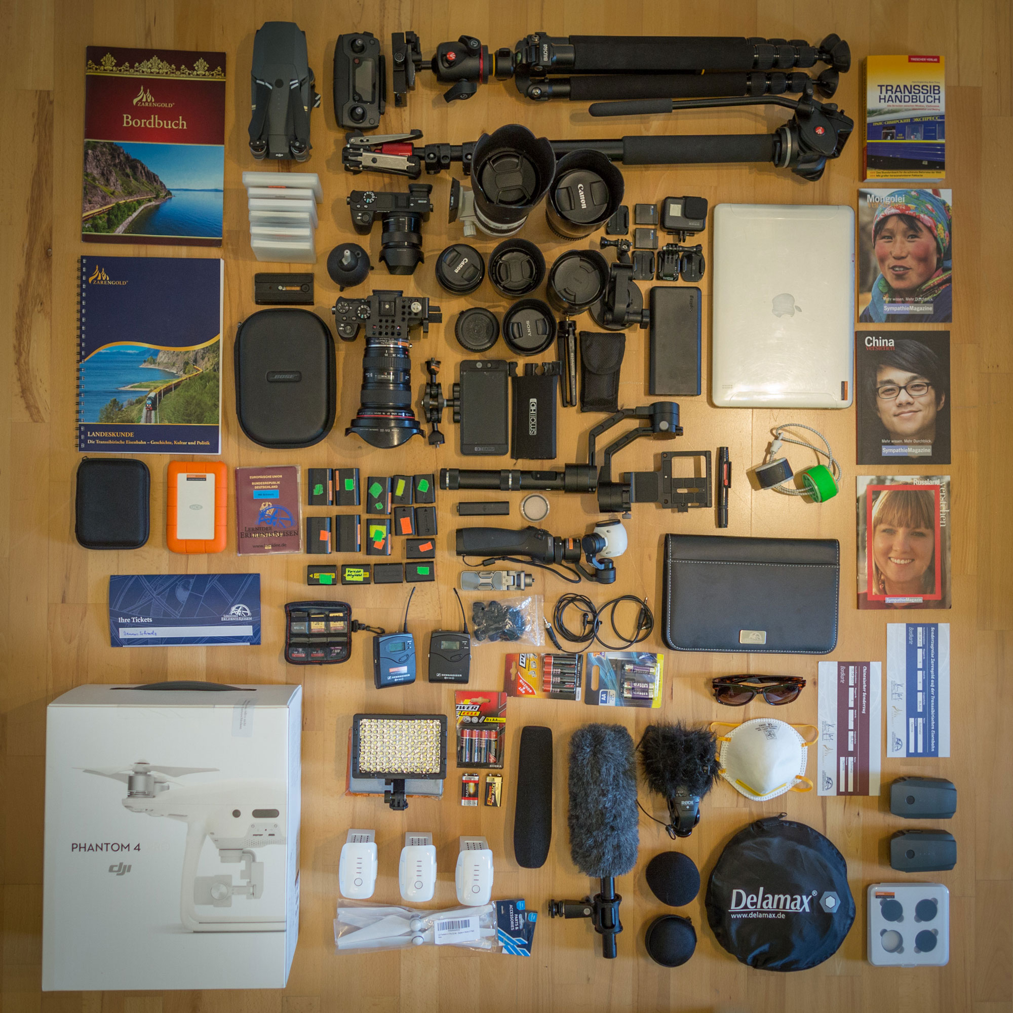 Transsibirische Eisenbahn Equipment