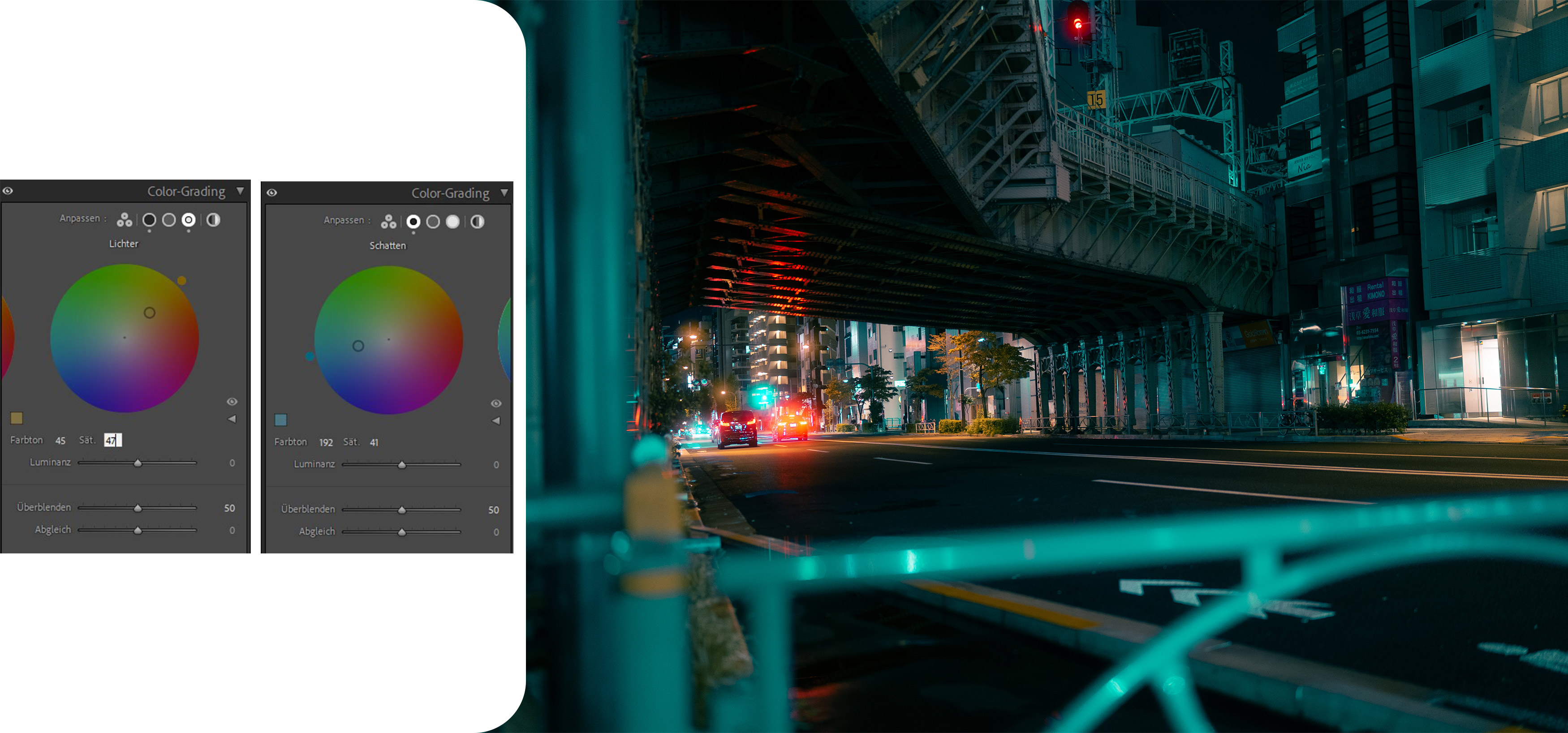 Tutorial 1 - Finale Anpassungen mit dem Color Grading