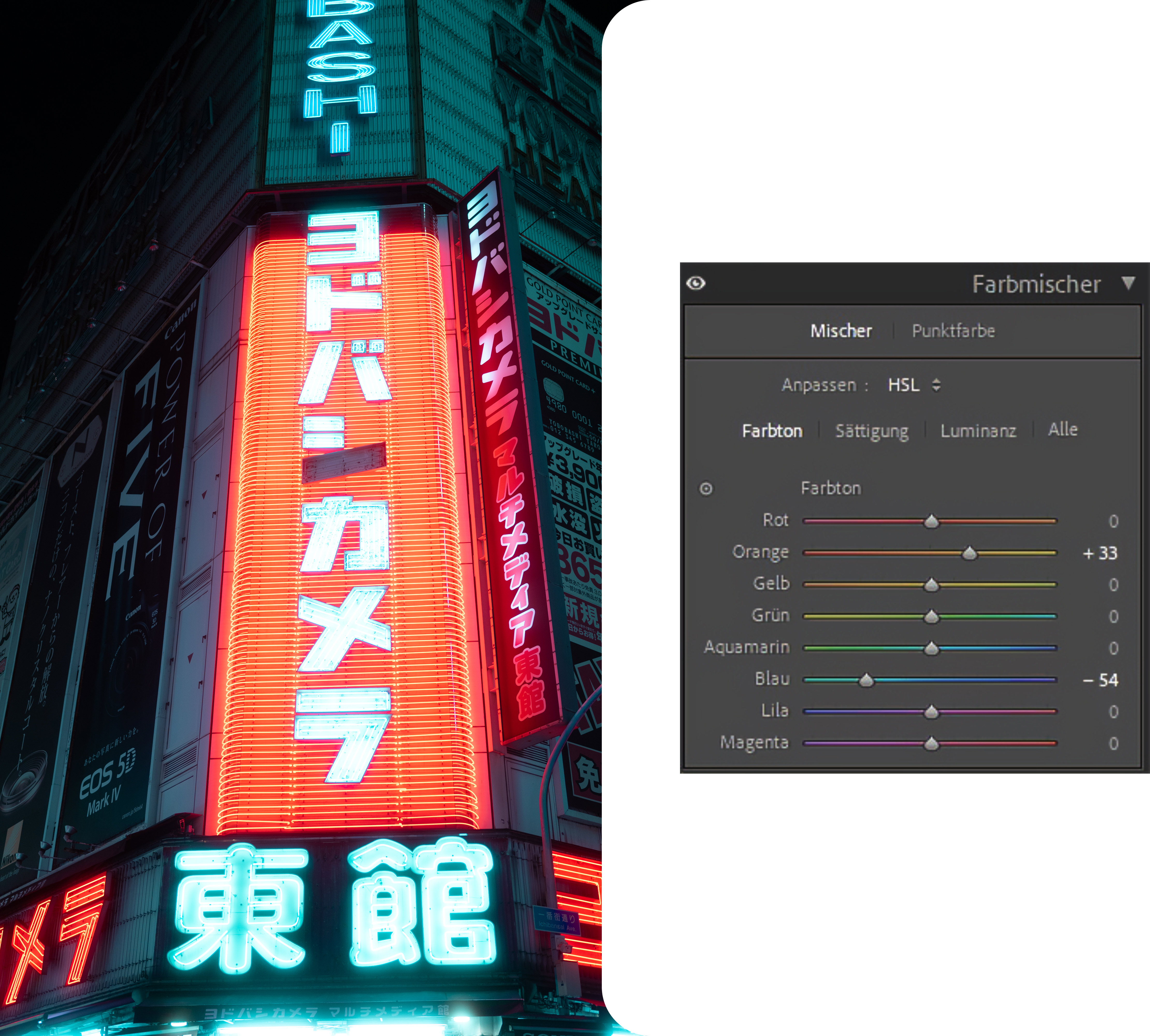 Tutorial 2 - Entwicklung am Farbmischer