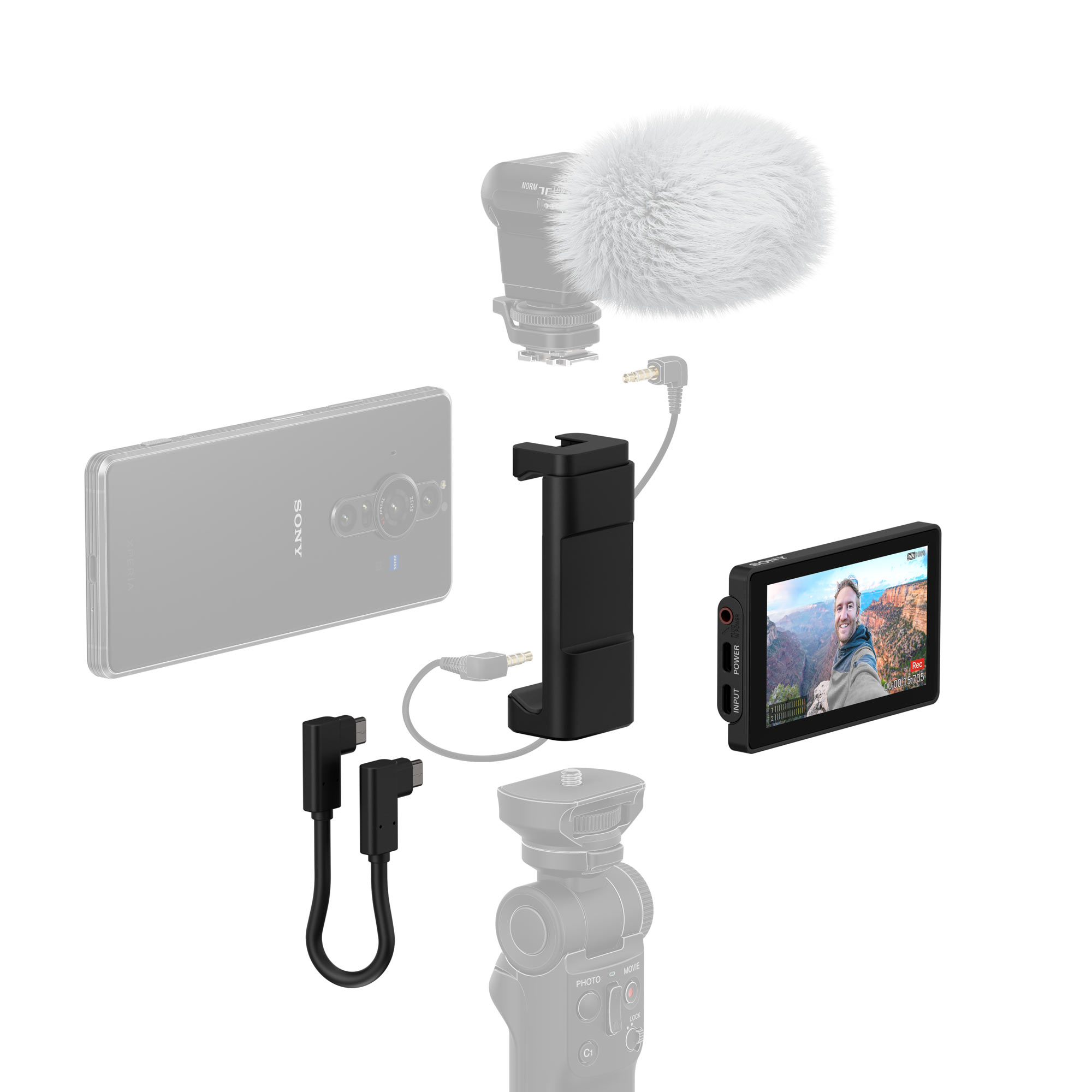 Vlog Monitor Xperia Pro I