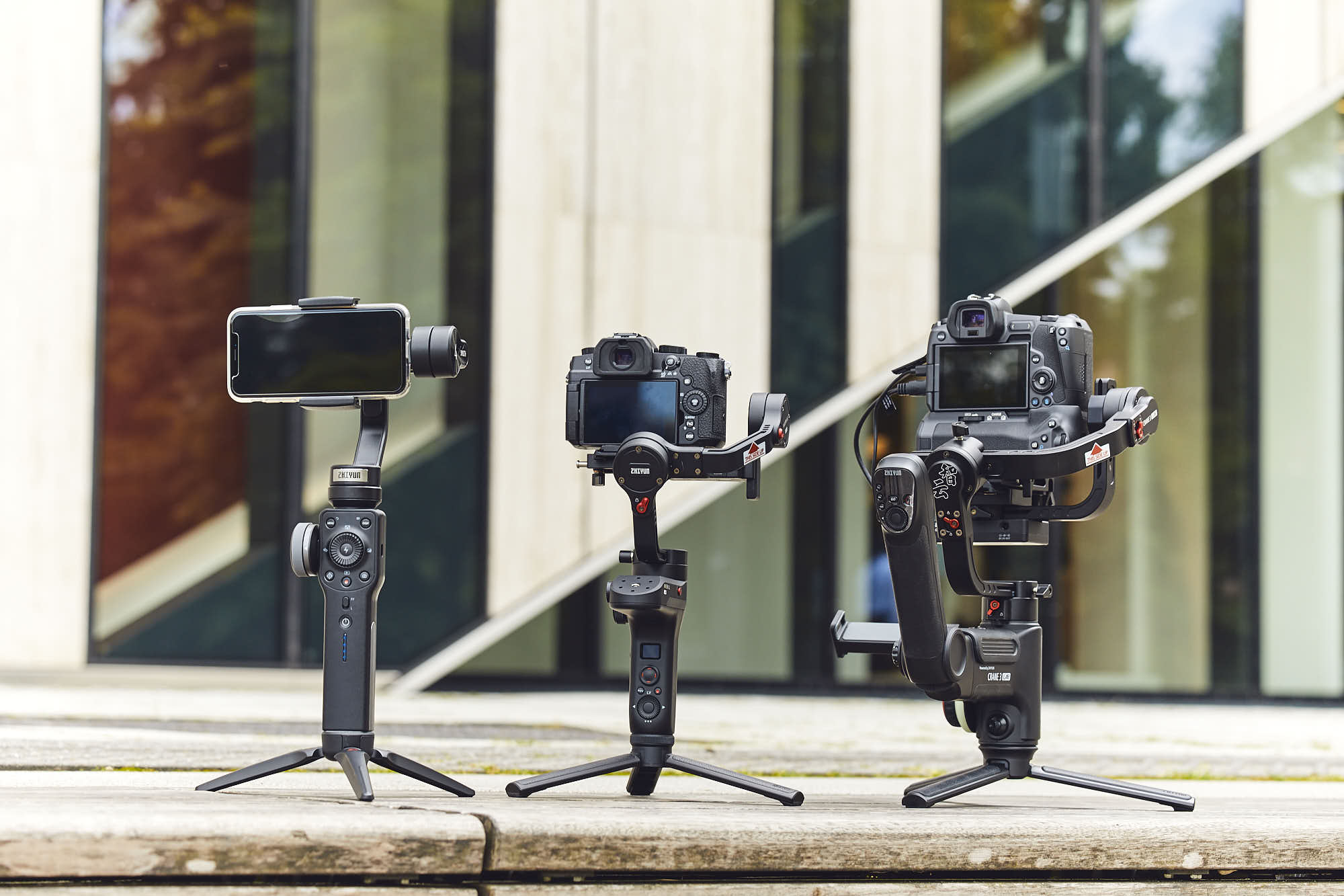 Gimbals für Systemkameras und DSLR